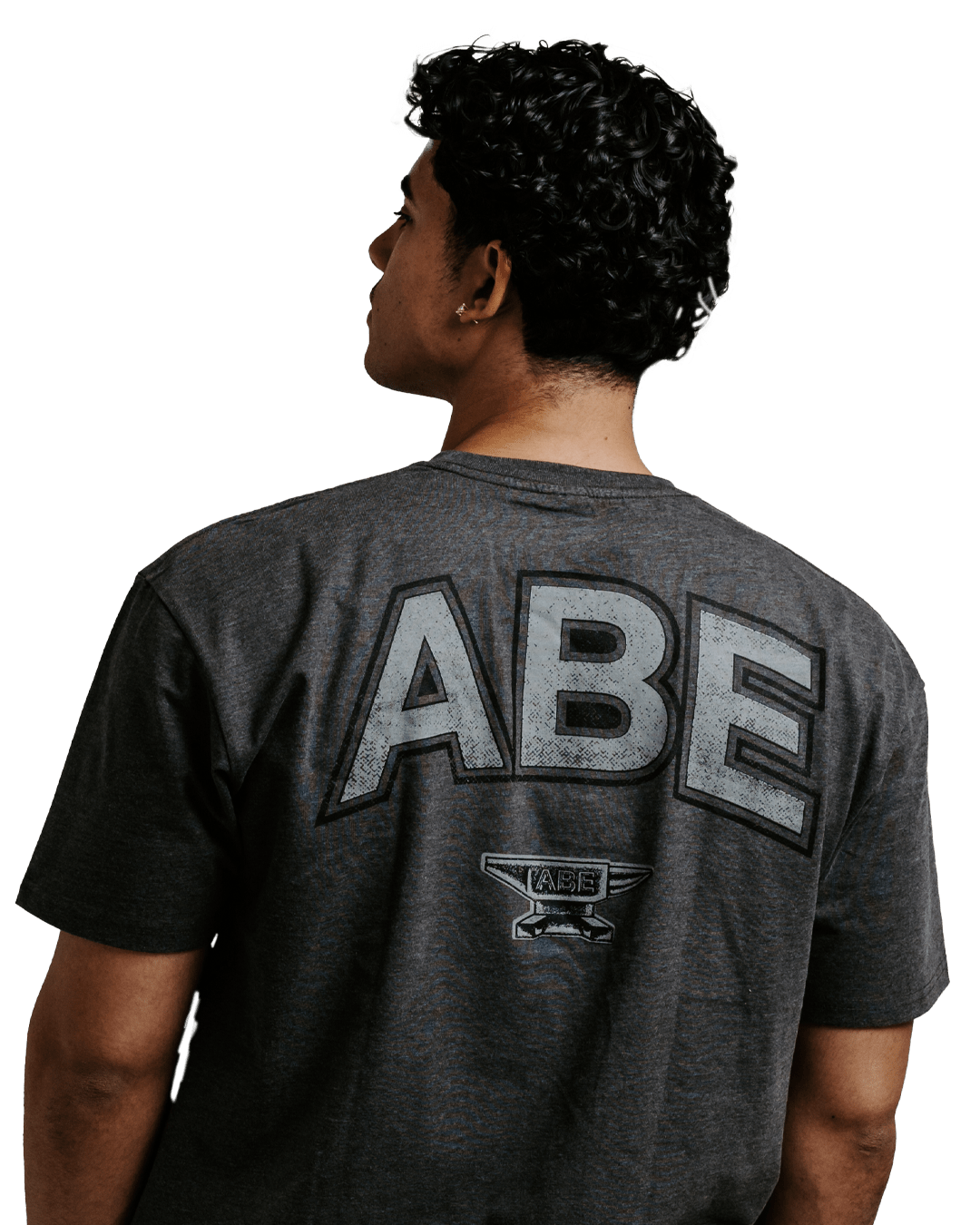 ABE Eagle & Anvil Tee, Grey