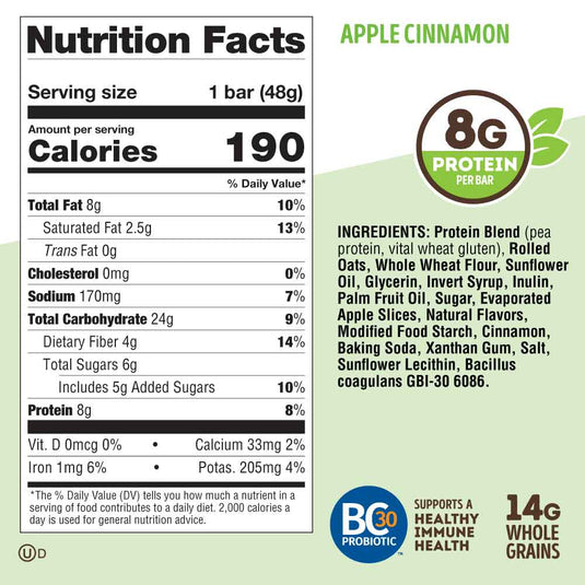 Apple Cinnamon- 1.69oz 12ct Box