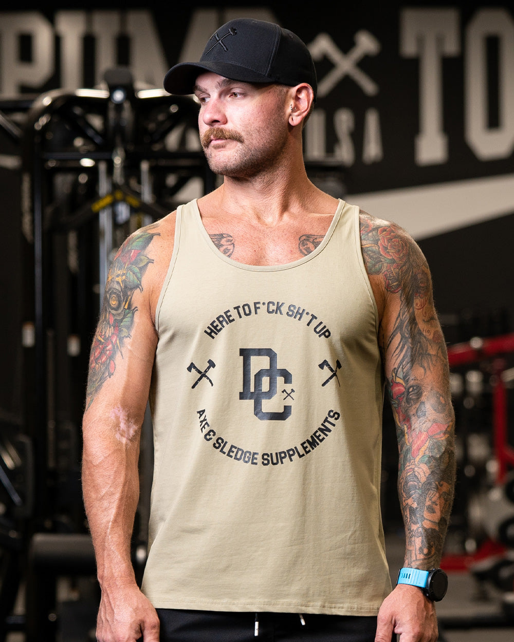 Military Demo Crew Athletic Tank