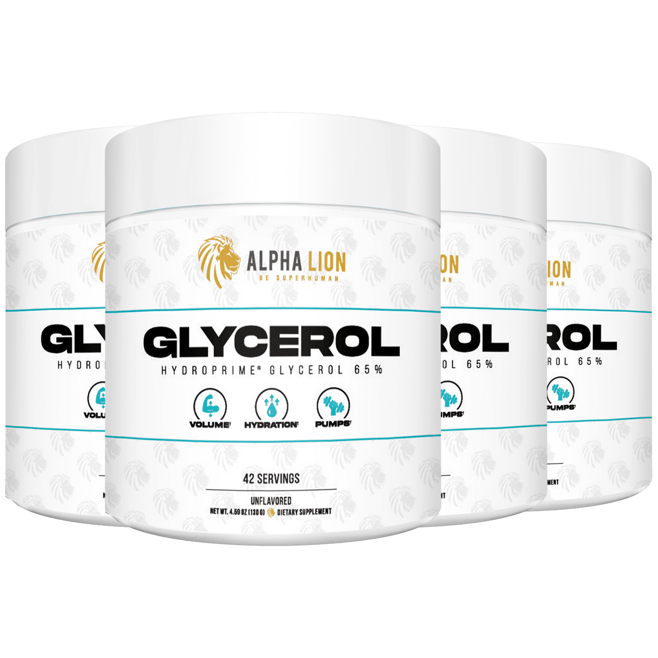 GLYCEROL - PUMPS. VOLUME. HYDRATION.