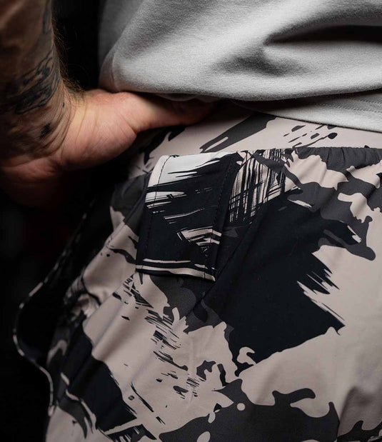 Alpine Slate Camo Axe Training Shorts