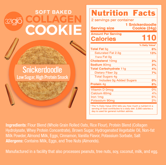 Collagen Snickerdoodle Cookies