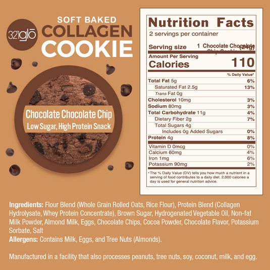 Collagen Chocolate Chocolate Chip Cookies