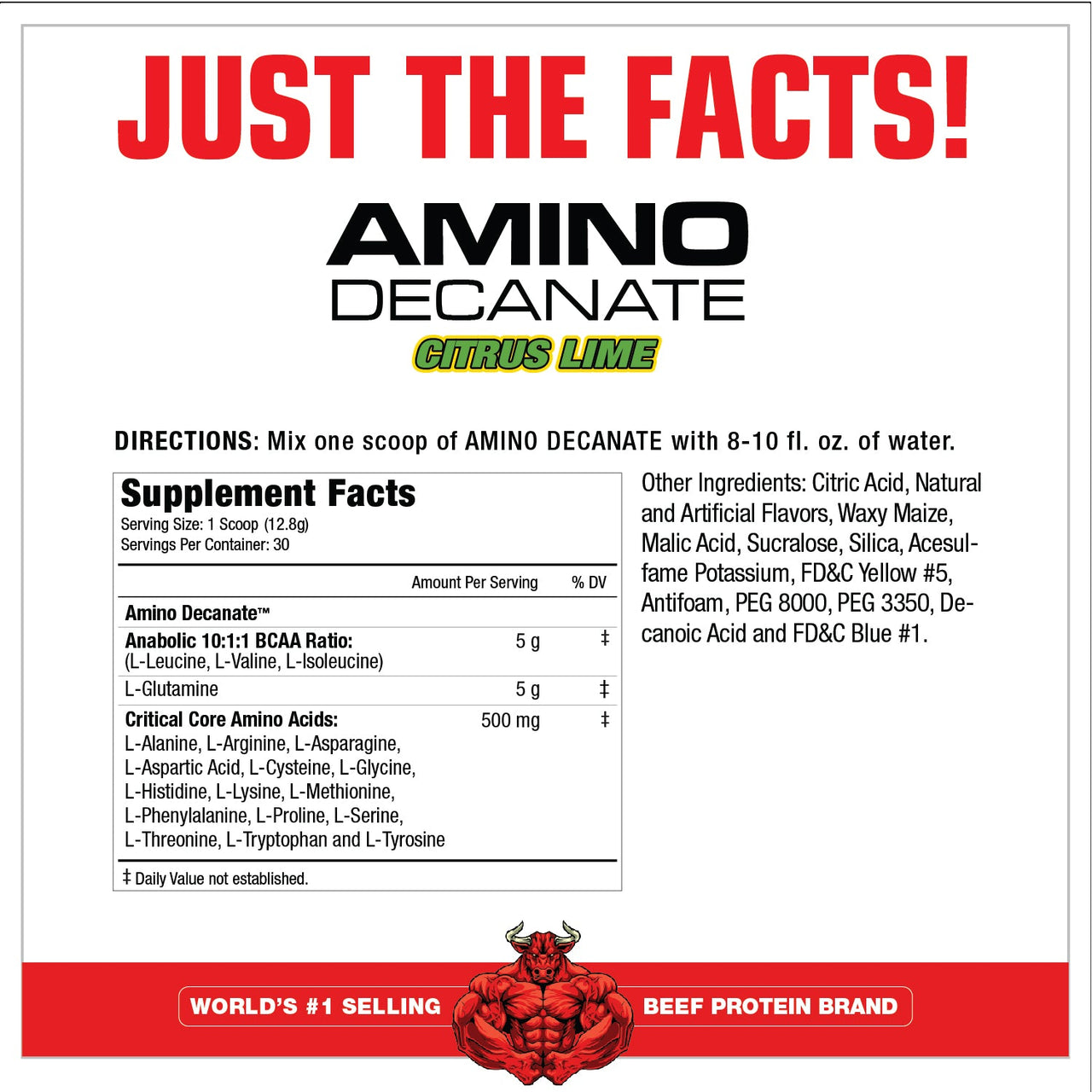 NFLA: Amino Decanate - Amino Acids