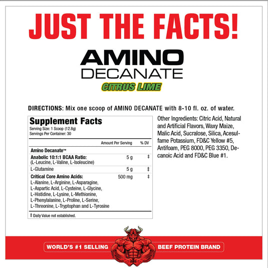 Gen Iron: Amino Decanate - Amino Acids