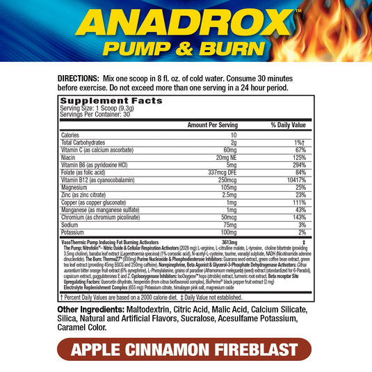 Anadrox 2-In-1 Pre Workout