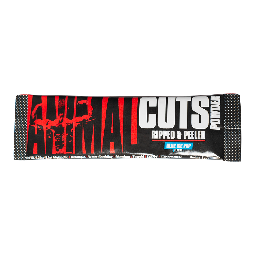 Animal Cuts Powder Blue Ice Pop Sample