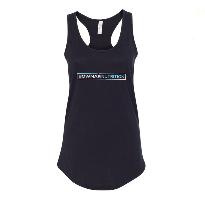 Women's Black Racerback Tank