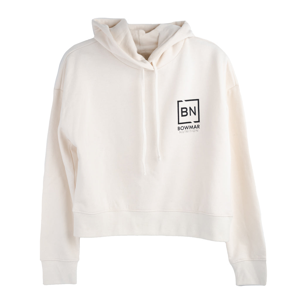 GARDENIA CROPPED HOODIE