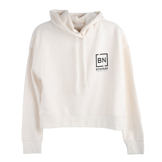 GARDENIA CROPPED HOODIE