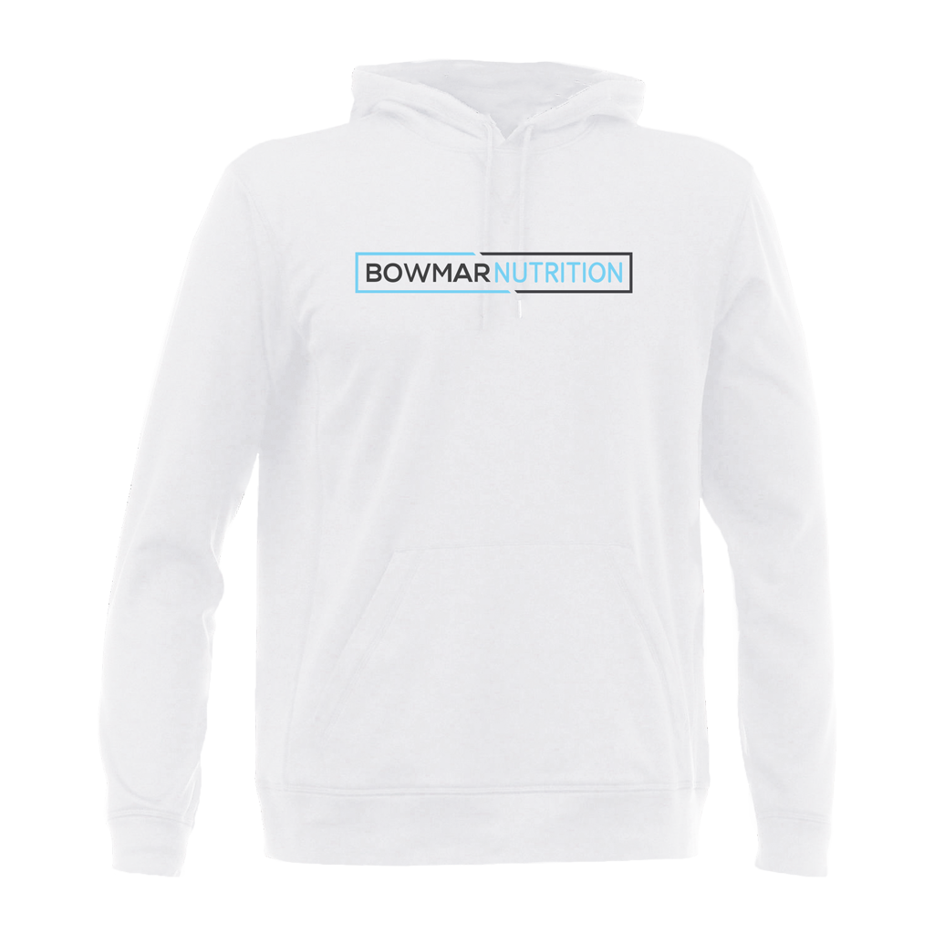 UNISEX WHITE HOODIE