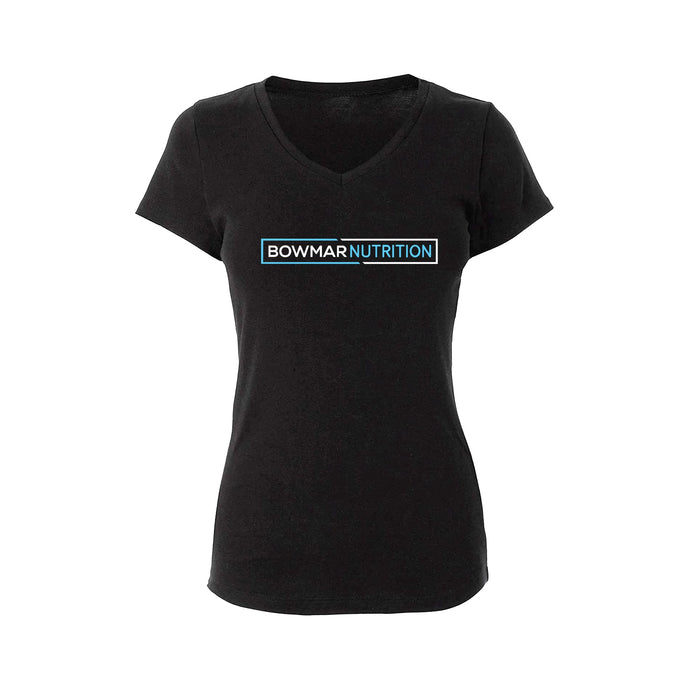 Women's Black V-Neck Tee