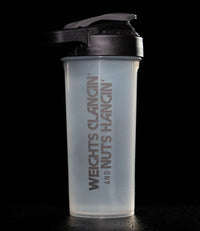 Weights Clangin' Nuts Hangin' Logo Shaker