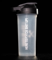 Here to Fxck Shit Up Logo Shaker