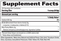 BCAA MAX PUMP, Ultimate Super Intra-Workout