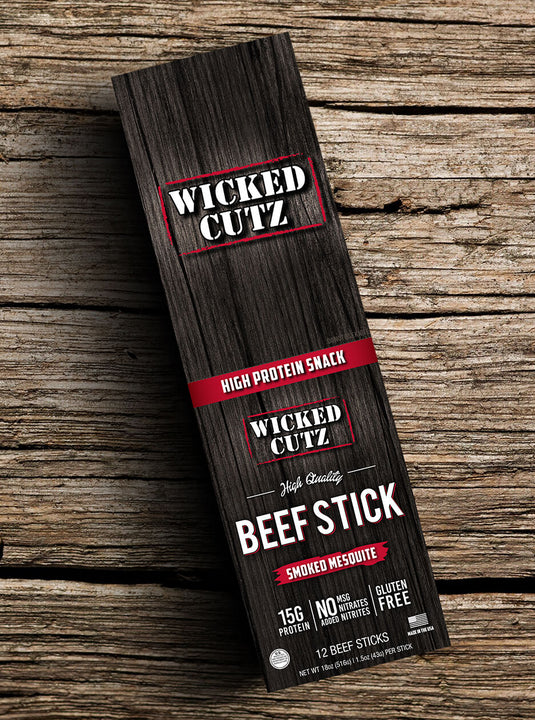 Smoked Mesquite Beef Stick