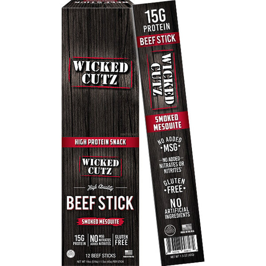 Smoked Mesquite Beef Stick