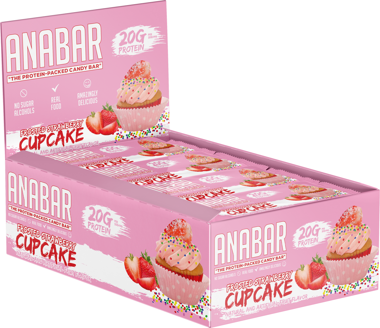 Frosted Strawberry Cupcake
