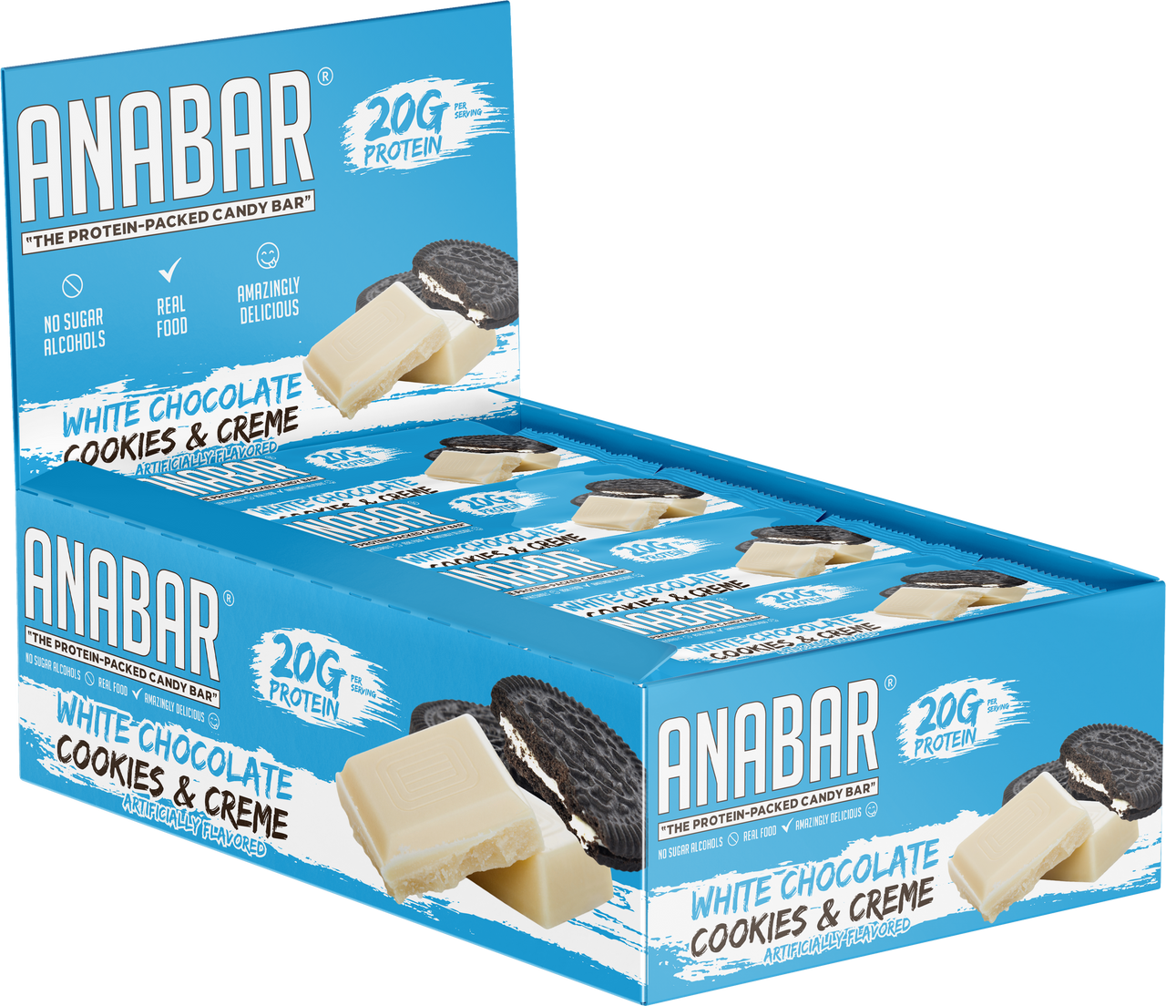 Anabar White Chocolate Cookies & Creme