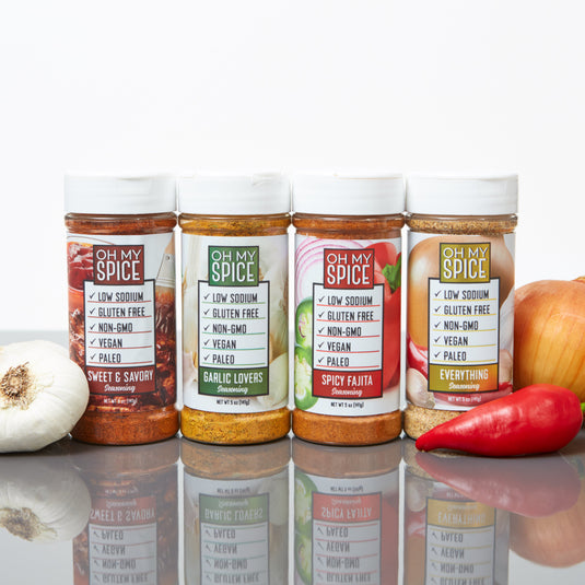 4 Pack (Sweet & Savory, Garlic Lovers, Spicy Fajita, Everything)