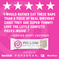 Birthday Cake Protein Bars 4 Pack