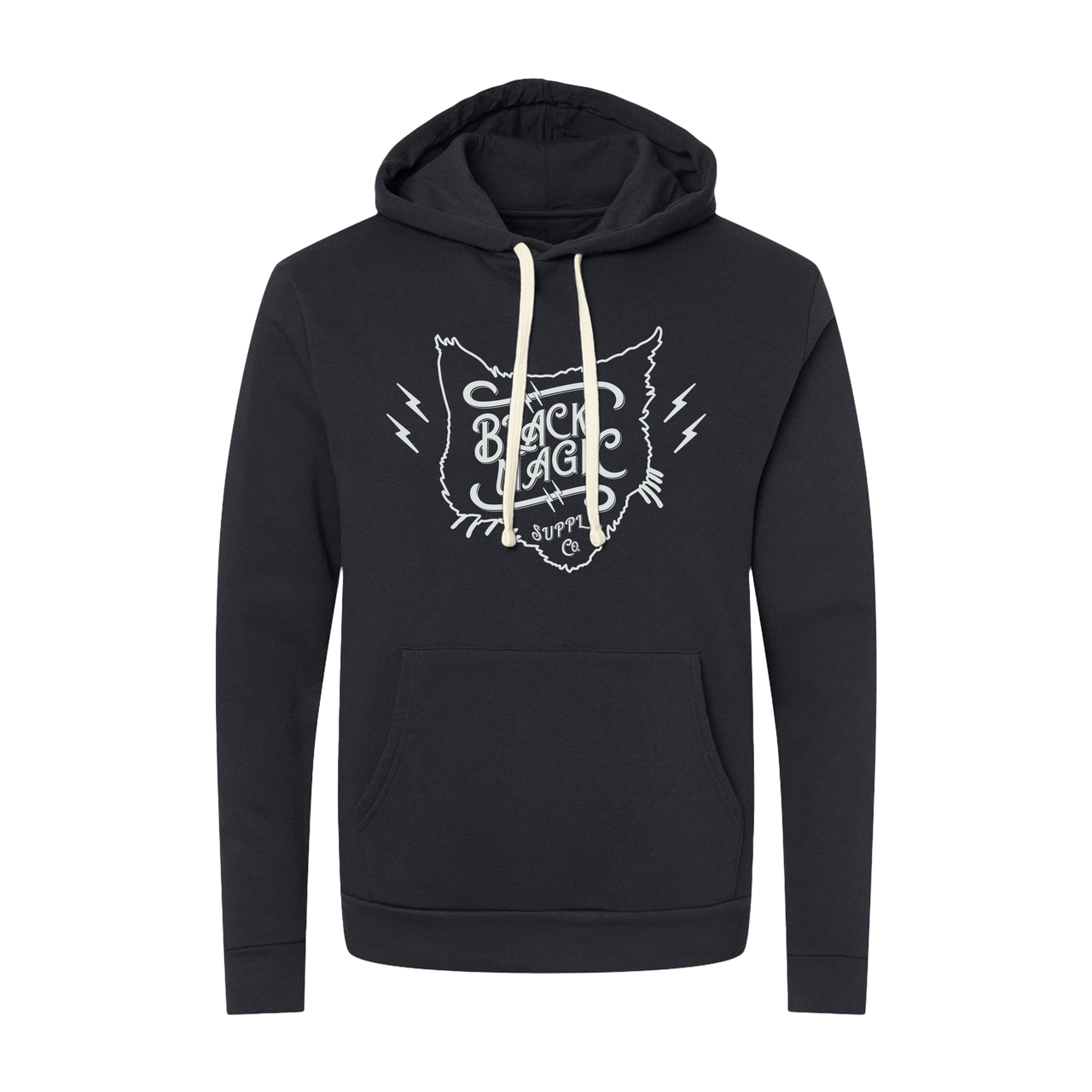 Limited Edition- Heavyweight Black Magic Stencil Hoodie