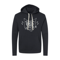 Limited Edition- Heavyweight Black Magic Stencil Hoodie