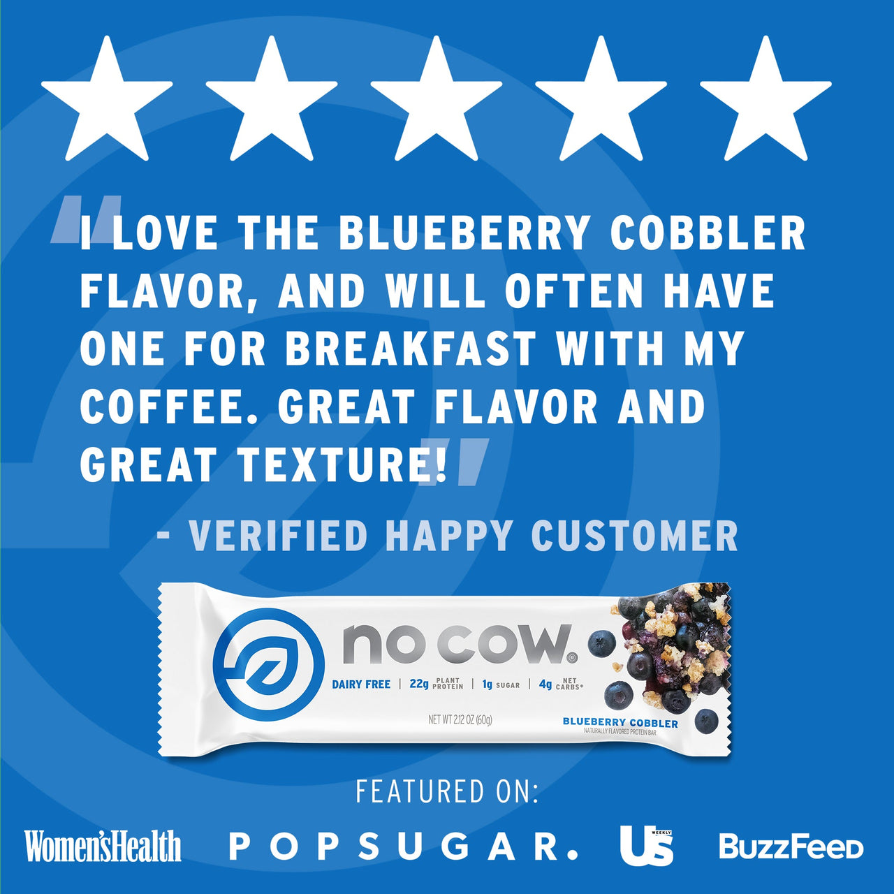 Employee Blueberry Cobbler Protein Bars