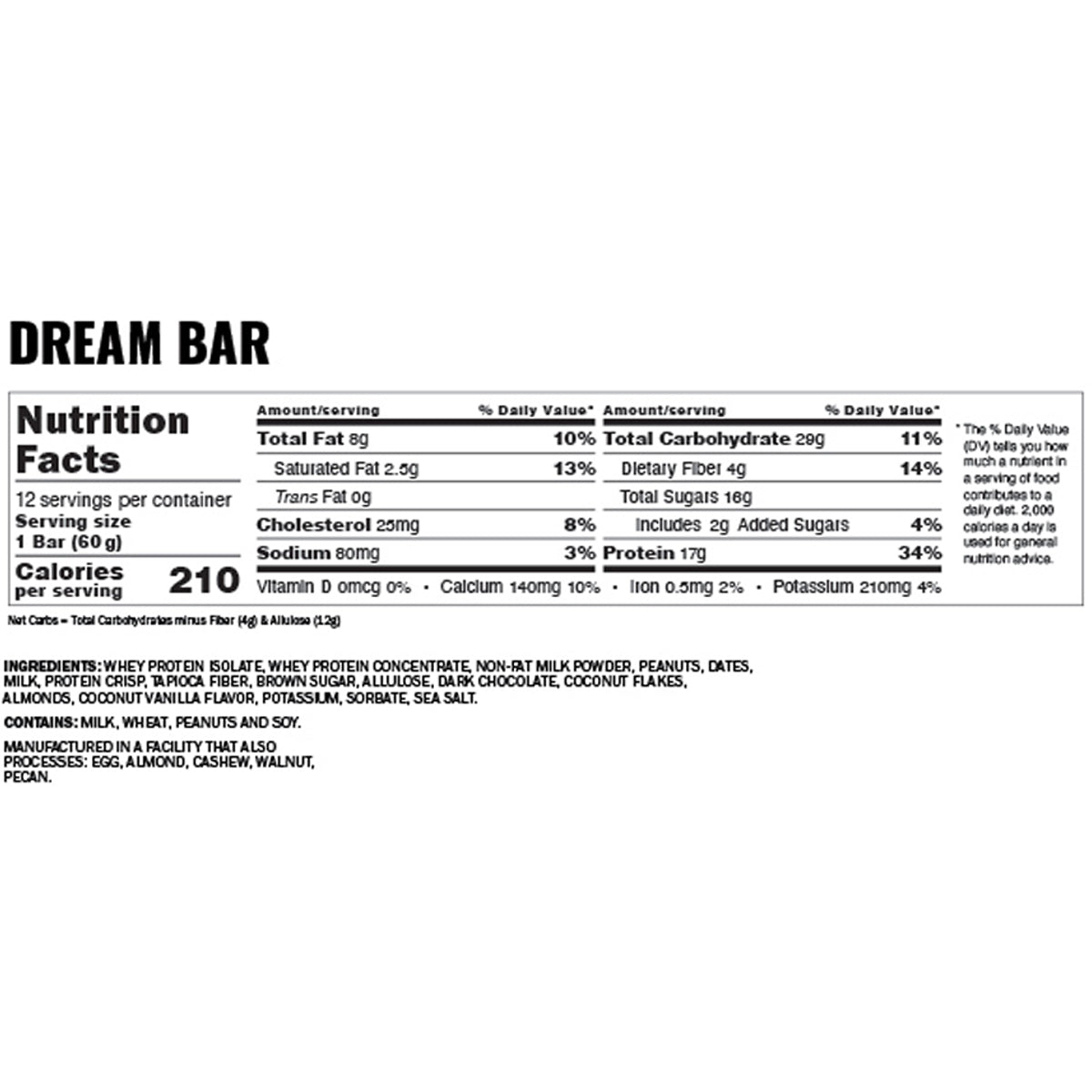 DAS Buck Bar (12 PACK) -  Dream Bar