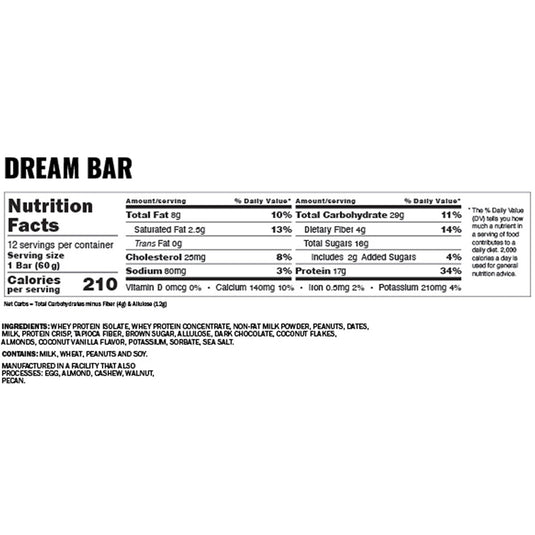 DAS Buck Bar (12 PACK) -  Dream Bar