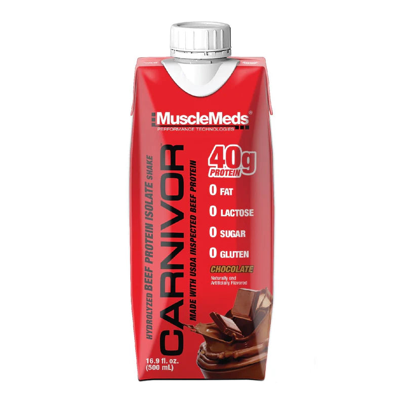 MuscleMeds: Carnivor RTD: Chocolate (12pk)