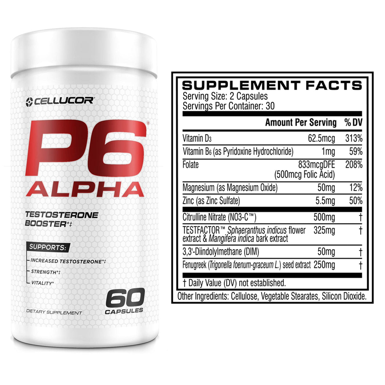 P6 Alpha Testosterone Booster