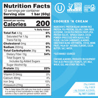 Employee Cookies 'N Cream Protein Bars
