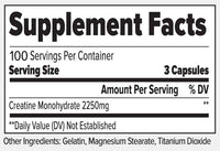 Creatine Capsules | 50 Servings