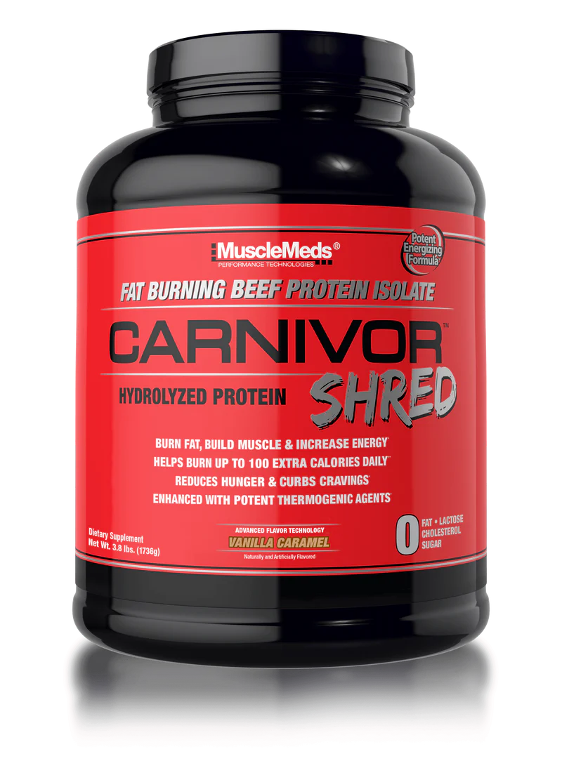 MuscleMeds: Carnivor SHRED 1.91lb Vanilla Caramel