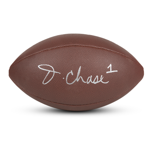 JA'MARR CHASE Signed Football