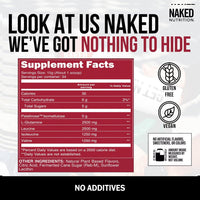 Cherry Lime Branched Chain Amino Acids | Naked BCAAs - 34 Servings
