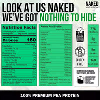 Chocolate Pea Protein Powder | Naked Chocolate Pea - 2LB