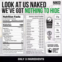 Chocolate Whey Protein Powder 1lb | Naked Chocolate Whey - 1LB