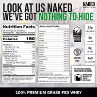 Chocolate Whey Protein Powder | Naked Chocolate Whey - 450g
