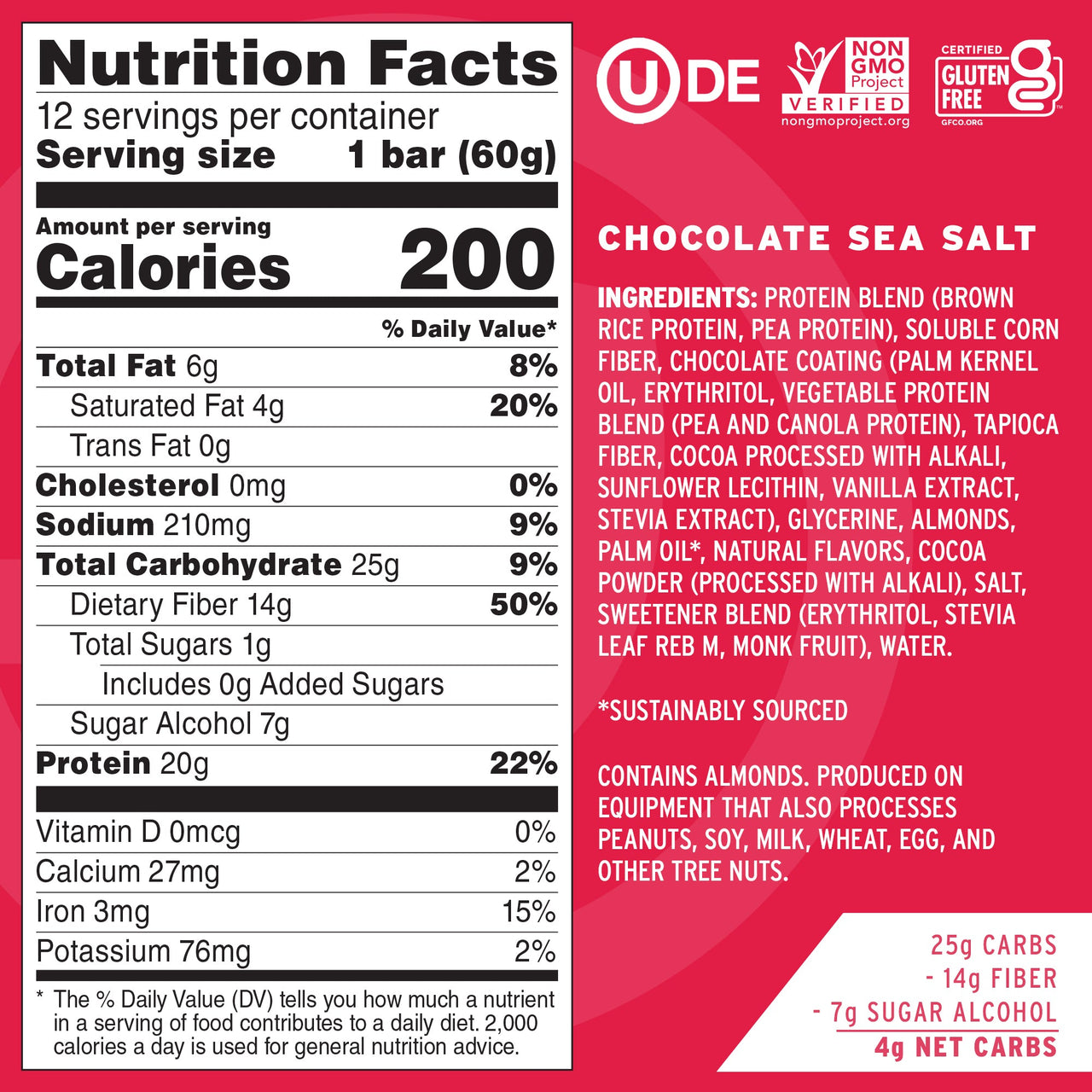 Employee Dipped Chocolate Sea Salt Protein Bars