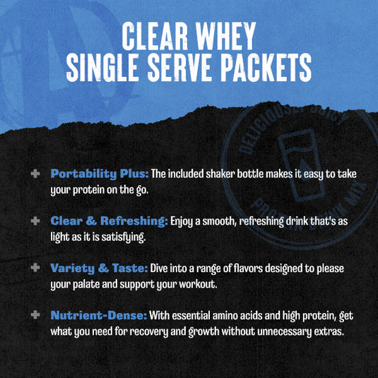 Animal Clear Whey Shaker Samples