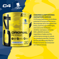 C4® Original X Wounded Warrior Project® Pre Workout Powder