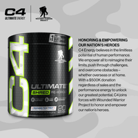 C4 Ultimate® Shred X Wounded Warrior Project® Pre Workout Powder