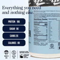 Vanilla Collagen Peptides Powder | Naked Collagen - 1.2 LB