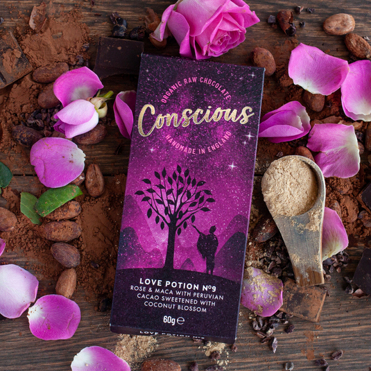 Conscious Chocolate Love Potion No.9 Bar