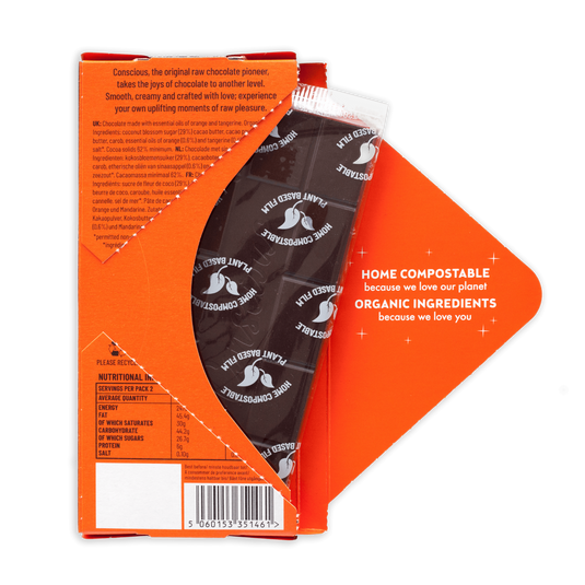 Conscious Chocolate Orange and Tangerine Bar