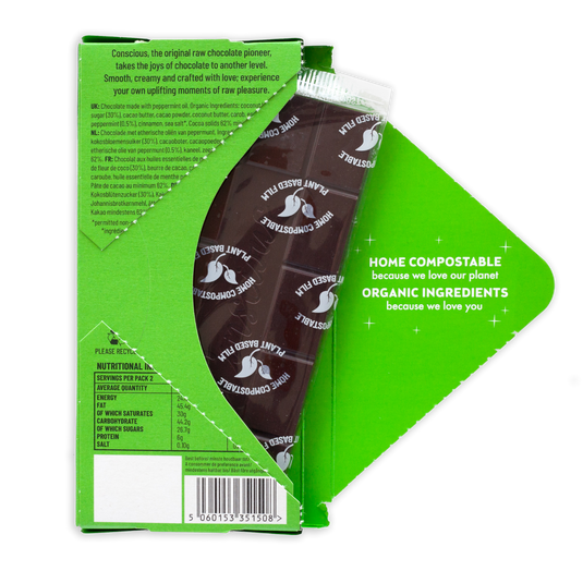 Conscious Chocolate Peppermint Bar