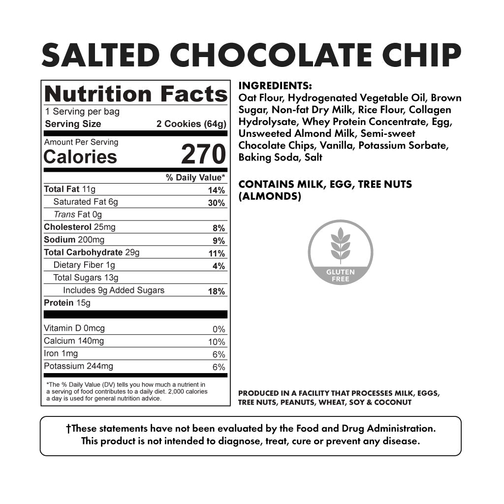 PROTEIN COOKIES - SINGLE PACKS