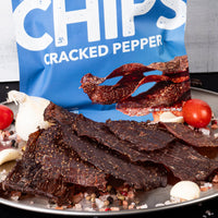 Cracked Pepper Jerky Chip